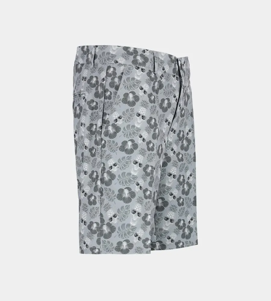 CLIMA PINEAPPLE SKULLZ SHORTS - GREY