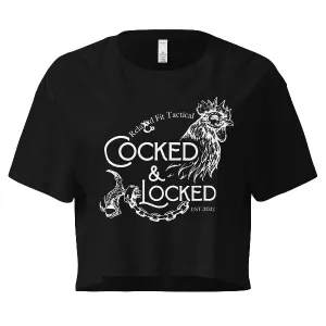 Cocked and Locked Women’s crop top