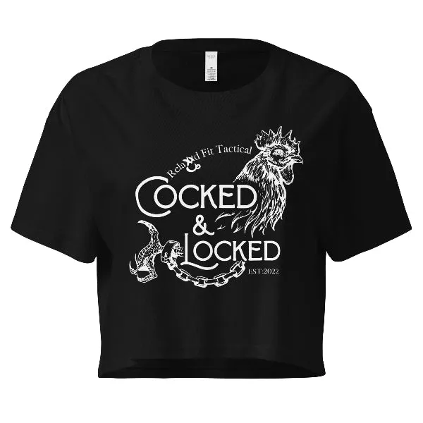 Cocked and Locked Women’s crop top