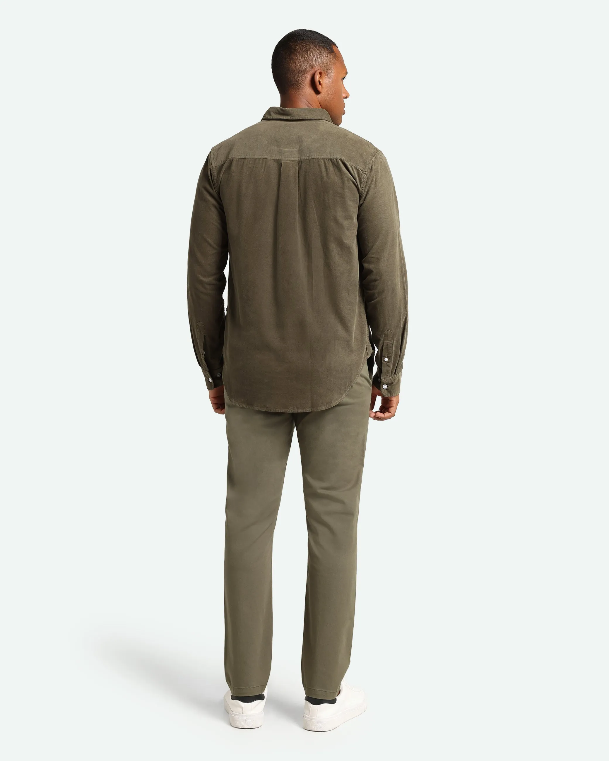 Colt long sleeved shirt 3758 - Dusty Olive
