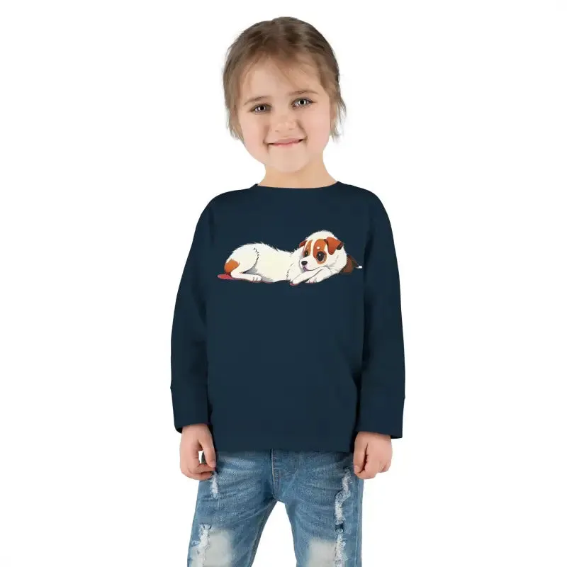 Cozy Cotton Long Sleeve Tee for Happy Toddlers
