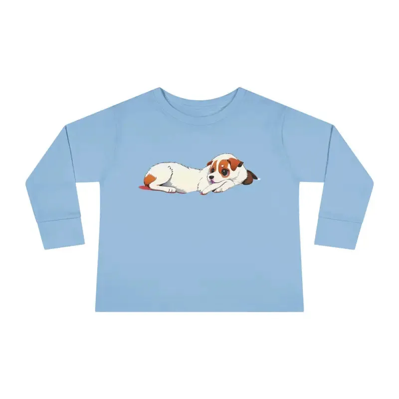 Cozy Cotton Long Sleeve Tee for Happy Toddlers