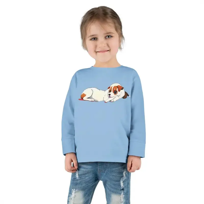 Cozy Cotton Long Sleeve Tee for Happy Toddlers