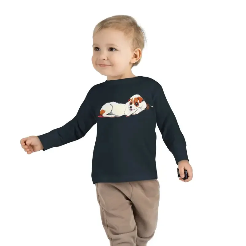 Cozy Cotton Long Sleeve Tee for Happy Toddlers