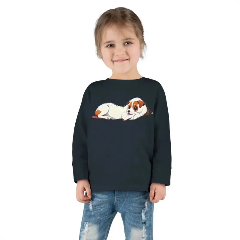 Cozy Cotton Long Sleeve Tee for Happy Toddlers