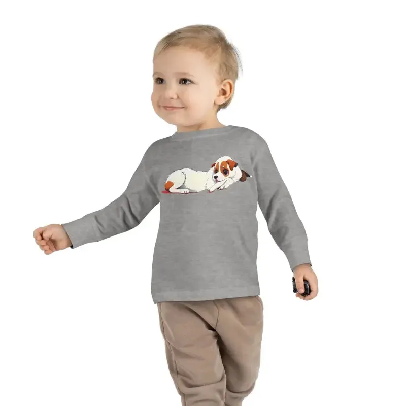 Cozy Cotton Long Sleeve Tee for Happy Toddlers