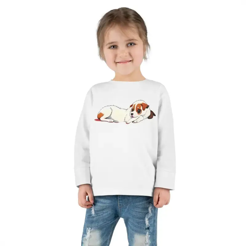 Cozy Cotton Long Sleeve Tee for Happy Toddlers