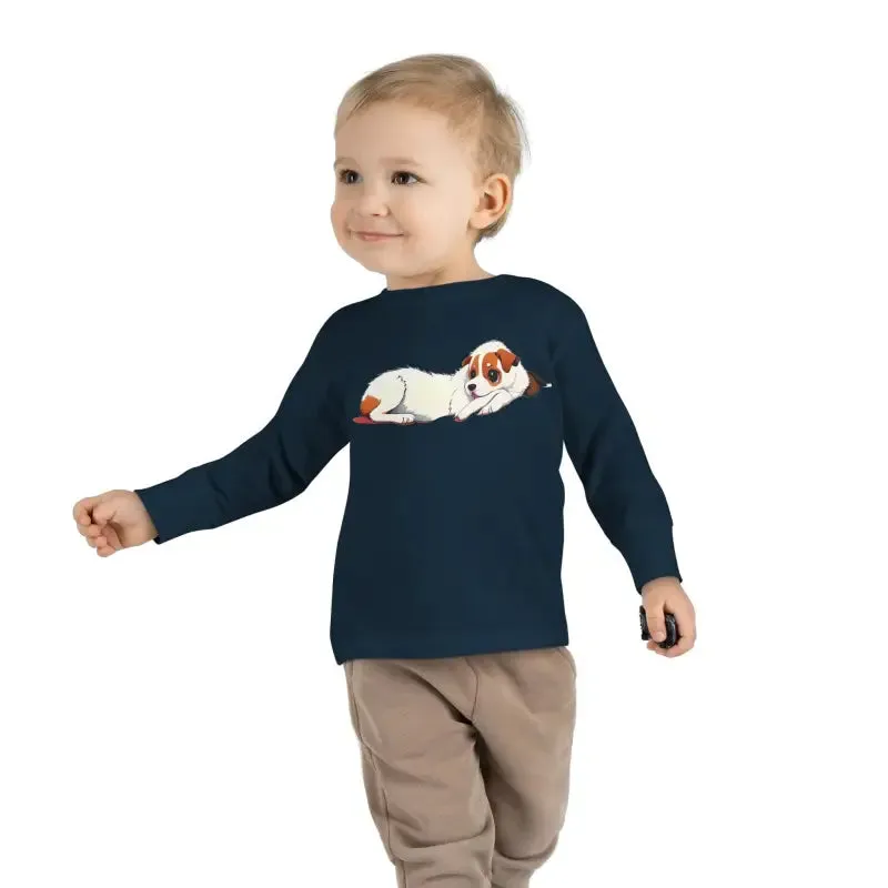 Cozy Cotton Long Sleeve Tee for Happy Toddlers