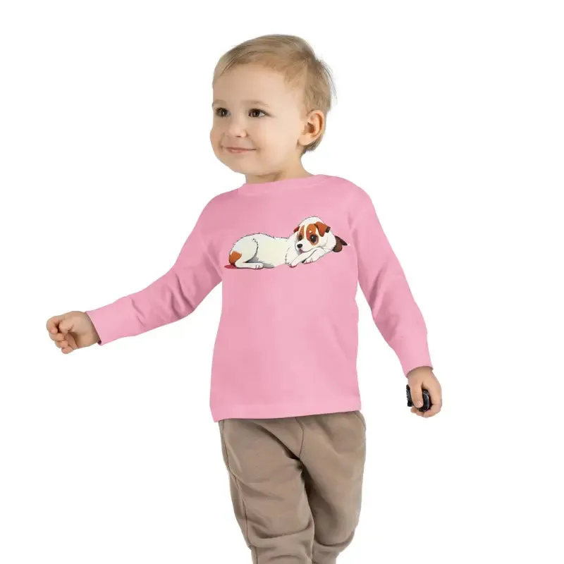Cozy Cotton Long Sleeve Tee for Happy Toddlers