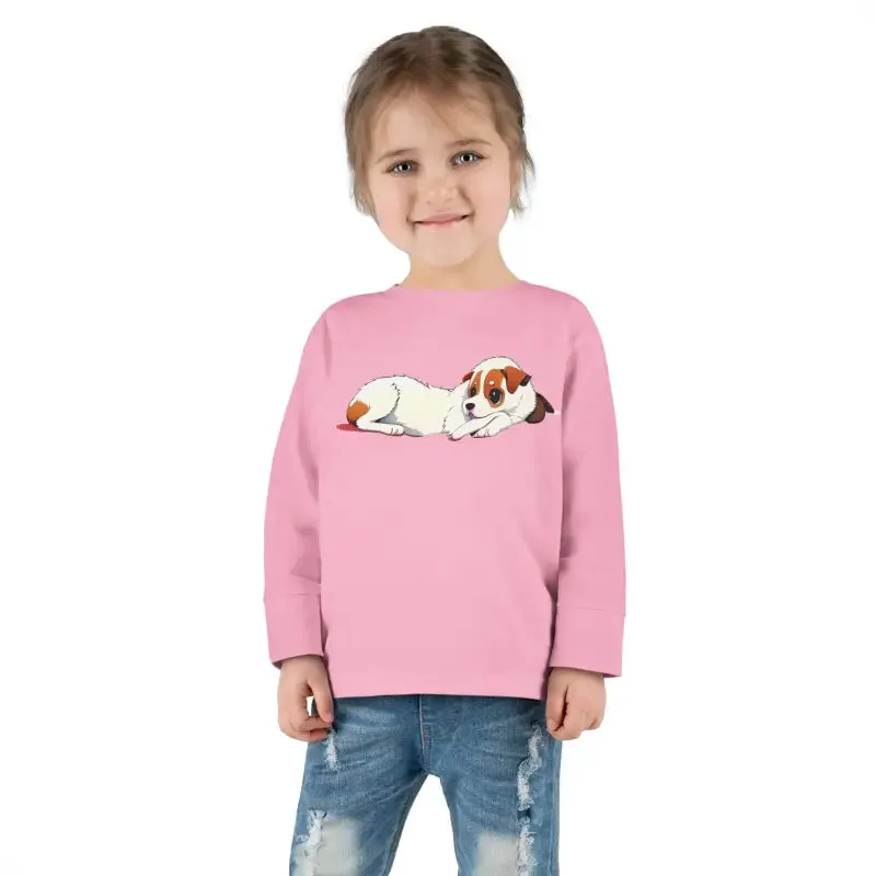 Cozy Cotton Long Sleeve Tee for Happy Toddlers
