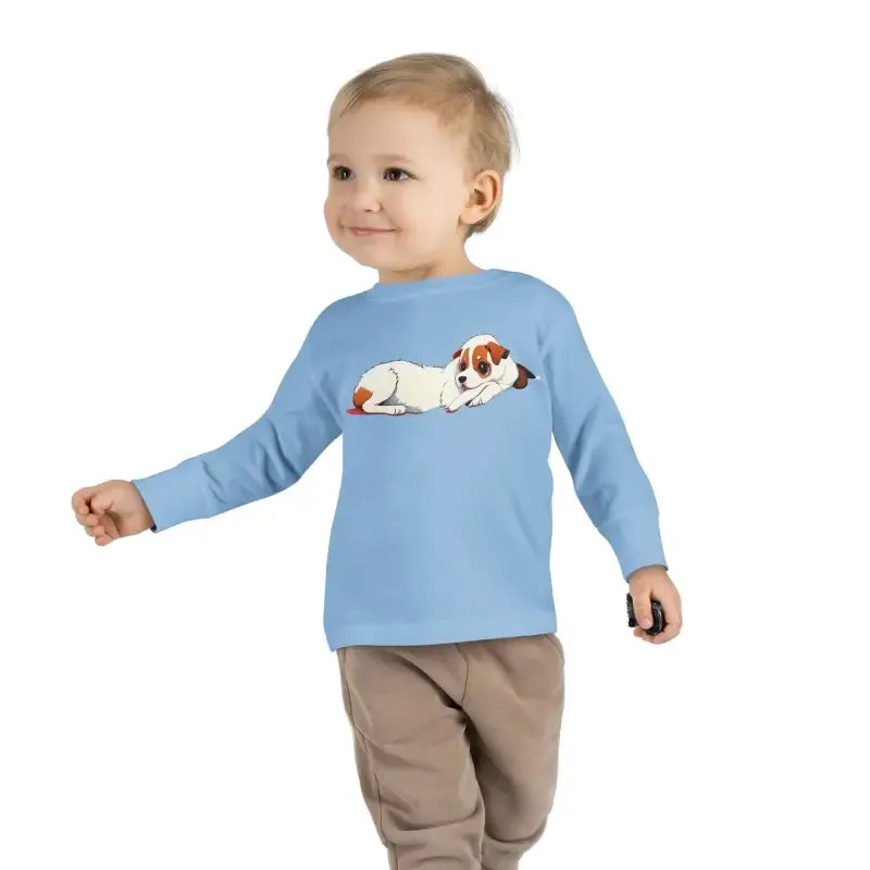 Cozy Cotton Long Sleeve Tee for Happy Toddlers