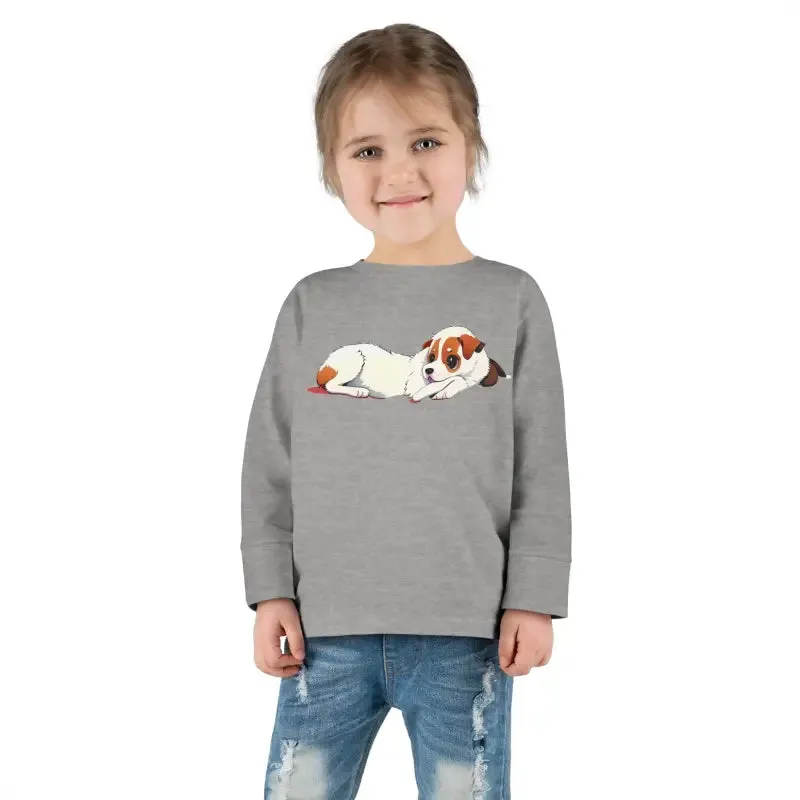 Cozy Cotton Long Sleeve Tee for Happy Toddlers