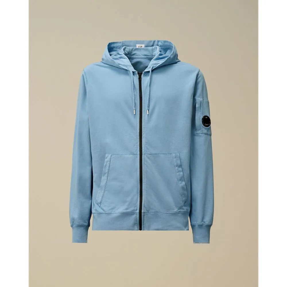 C.P. Company Light Blue Cotton Sweater