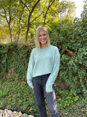 Crew Neck Textured pullover