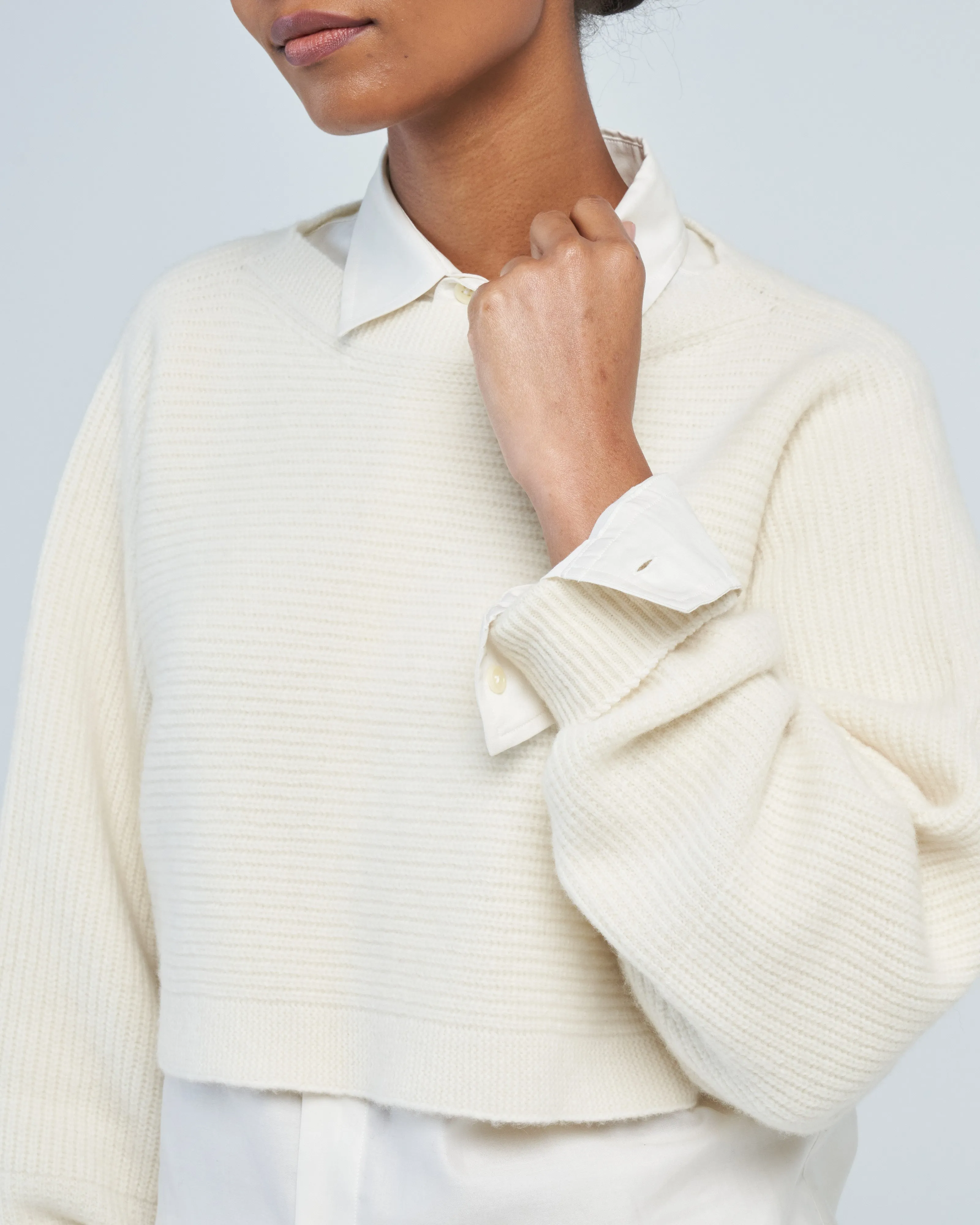 cropped sweater