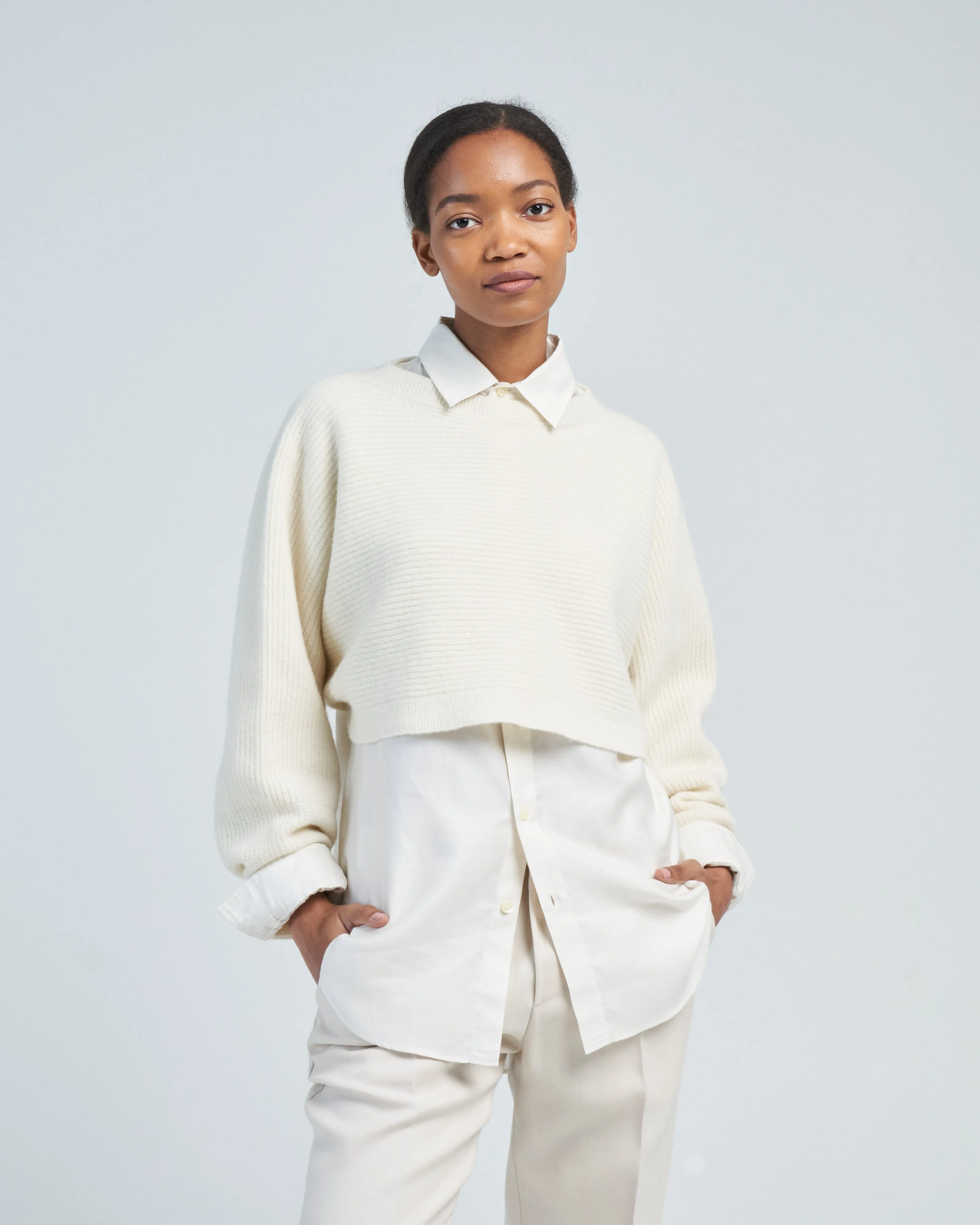 cropped sweater