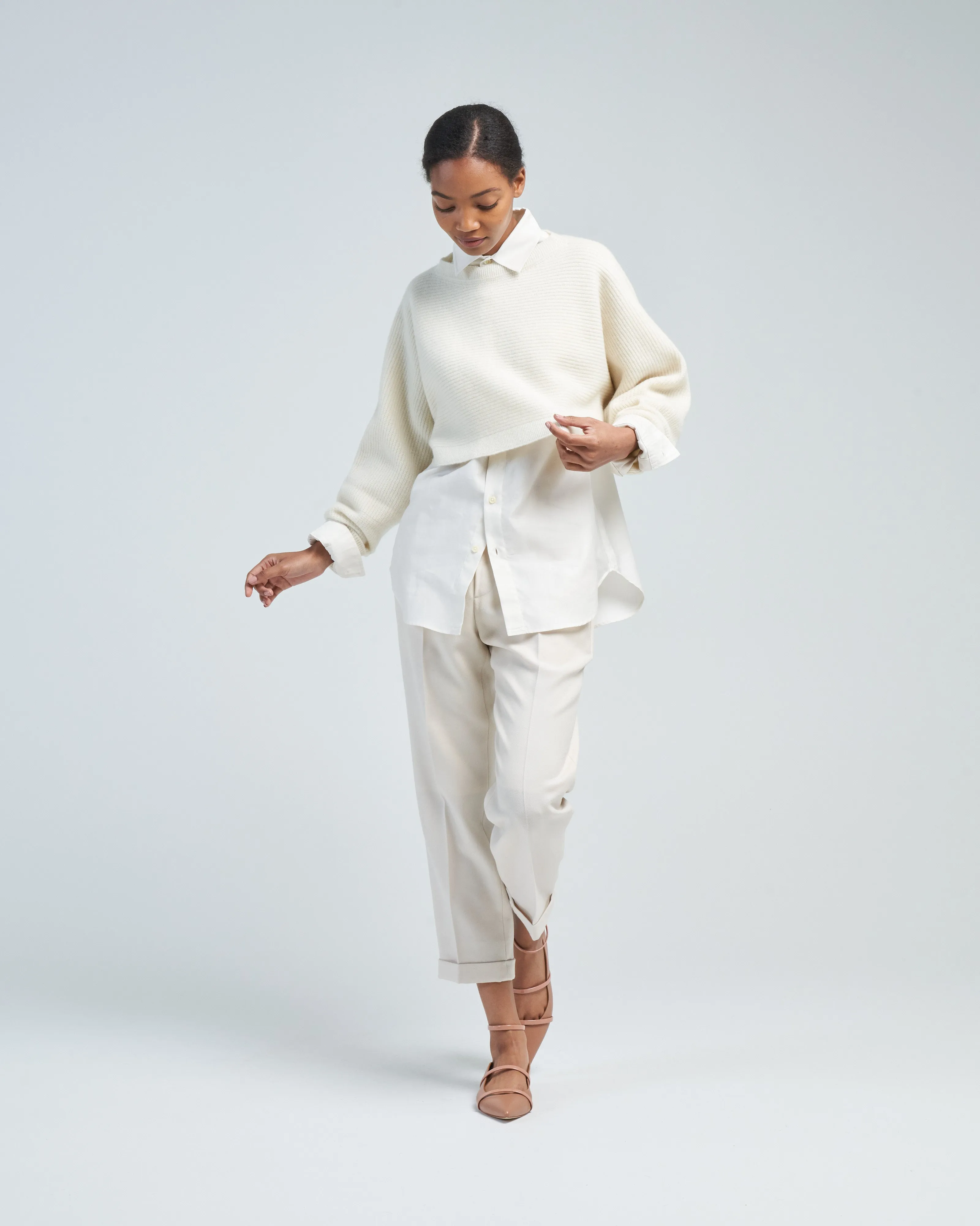 cropped sweater