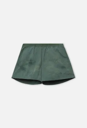 Crystal Dye Himalayan Shorts / Green