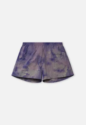Crystal Dye Himalayan Shorts / Purple