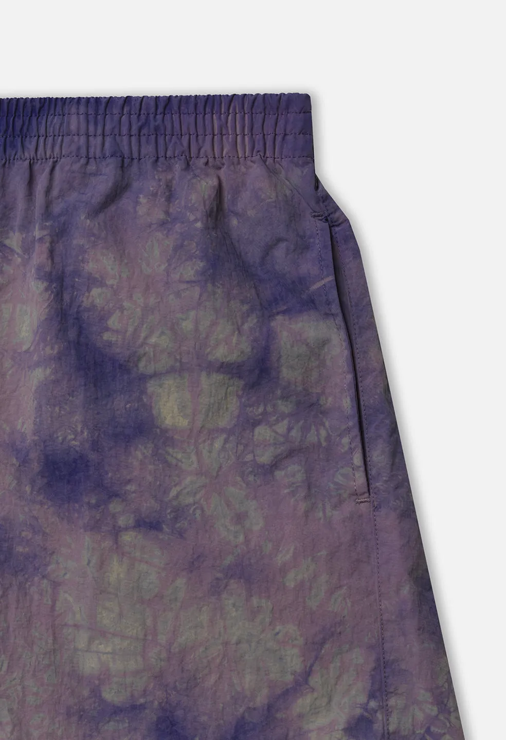 Crystal Dye Himalayan Shorts / Purple