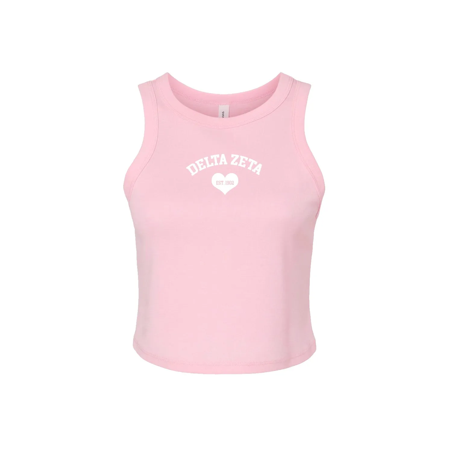 Delta Zeta Cropped Tank Top