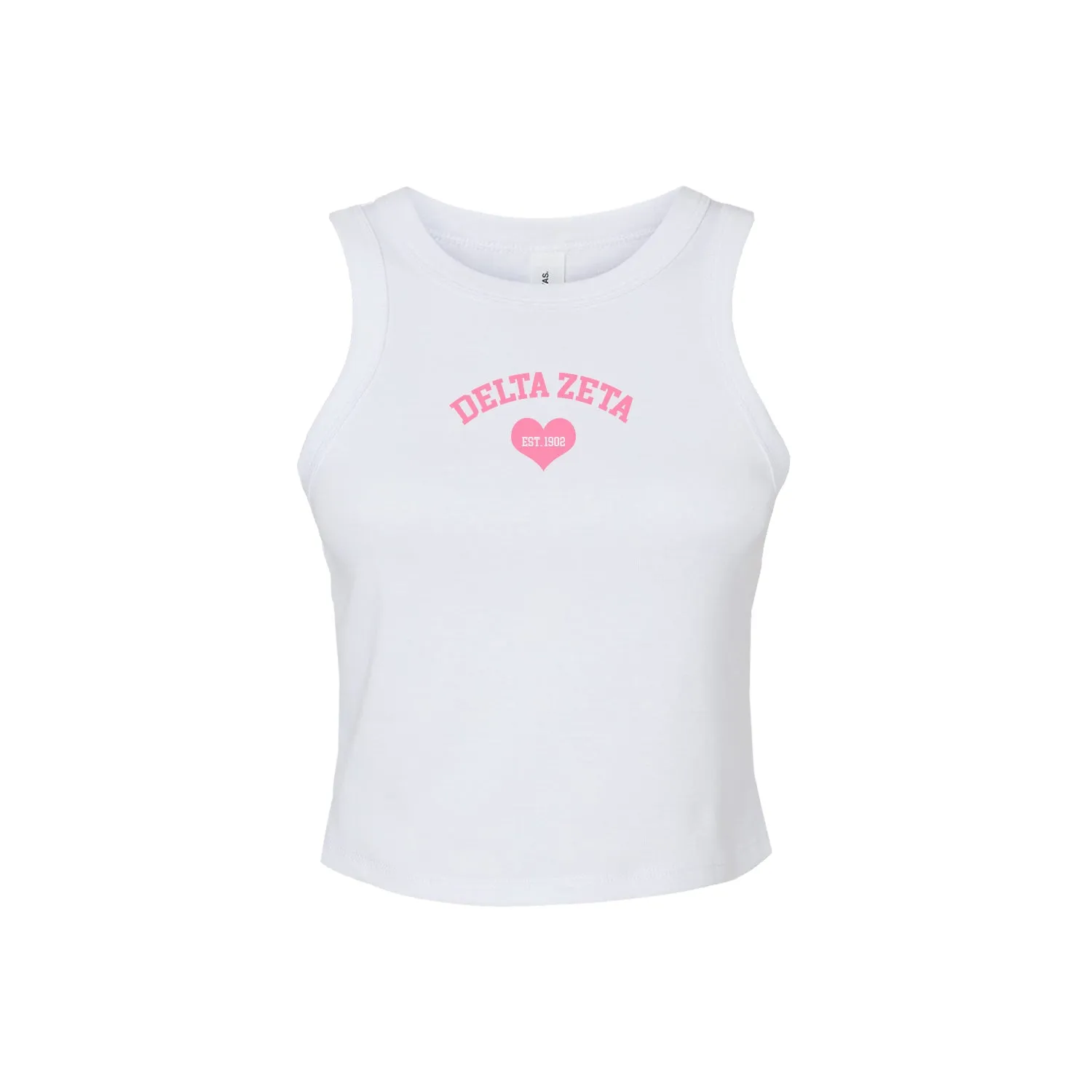 Delta Zeta Cropped Tank Top