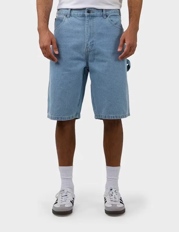 DICKIES - SDX200 11'' Relaxed Fit Denim Carpenter Short - Light Indigo