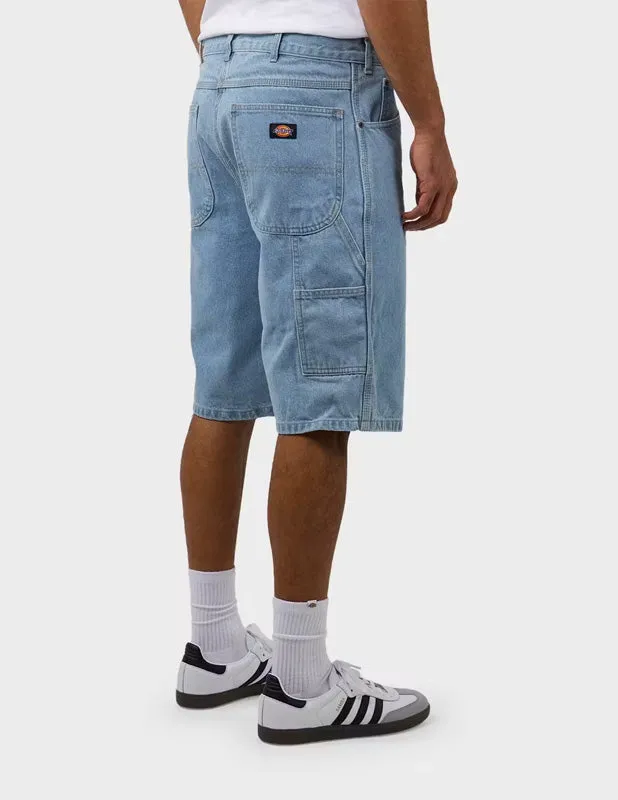 DICKIES - SDX200 11'' Relaxed Fit Denim Carpenter Short - Light Indigo