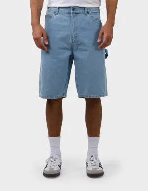DICKIES - SDX200 11'' Relaxed Fit Denim Carpenter Short - Light Indigo