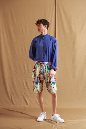 Dome Shorts Printed Bordeaux