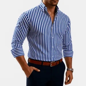 Domoir | Streamlined Stripe Shirt