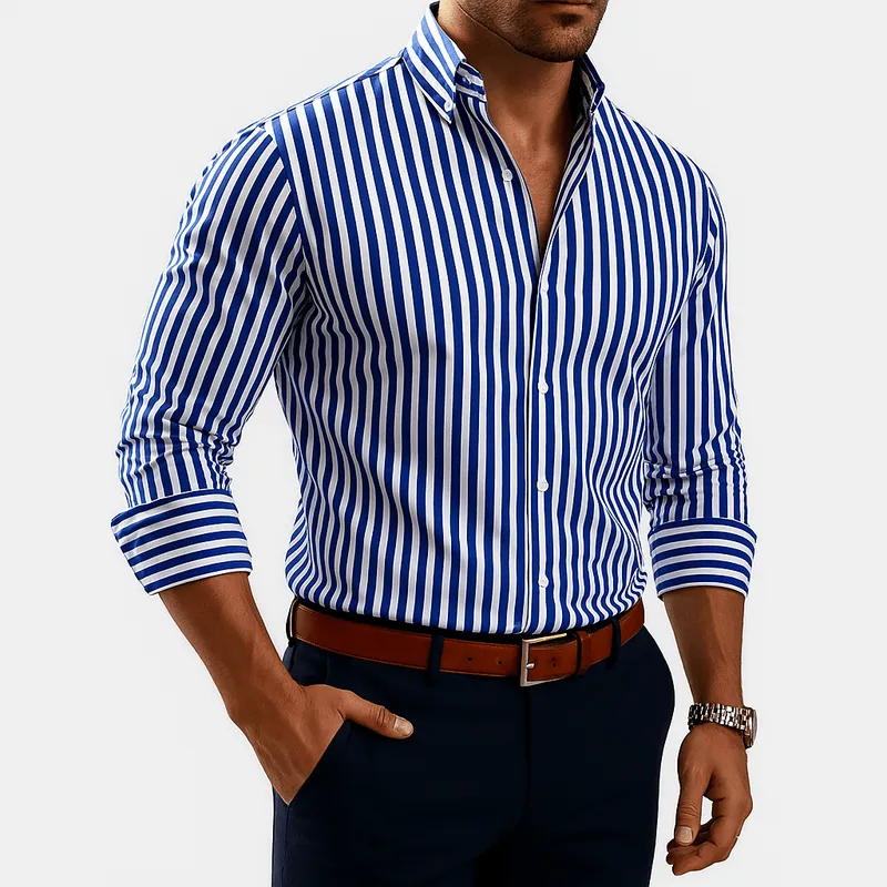 Domoir | Streamlined Stripe Shirt
