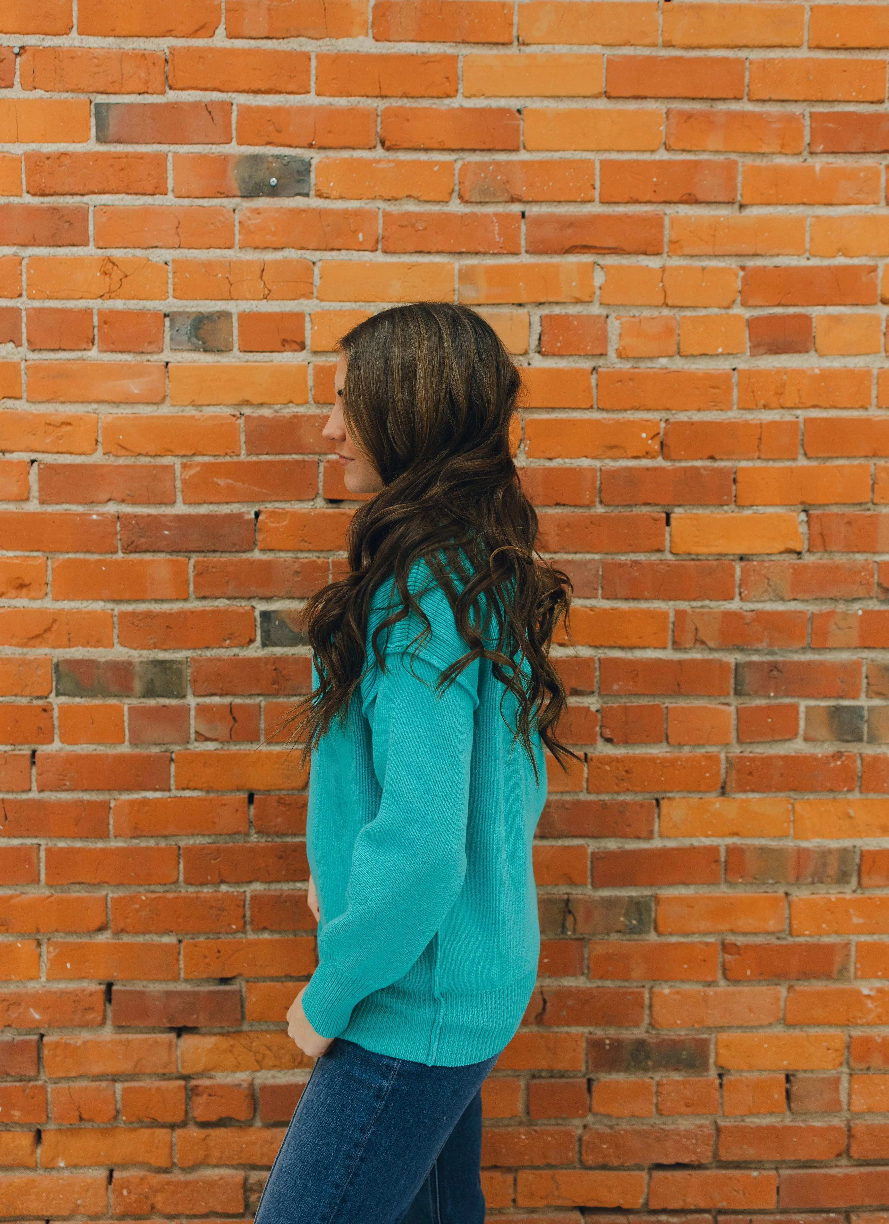 Drop Shoulder Sweater
