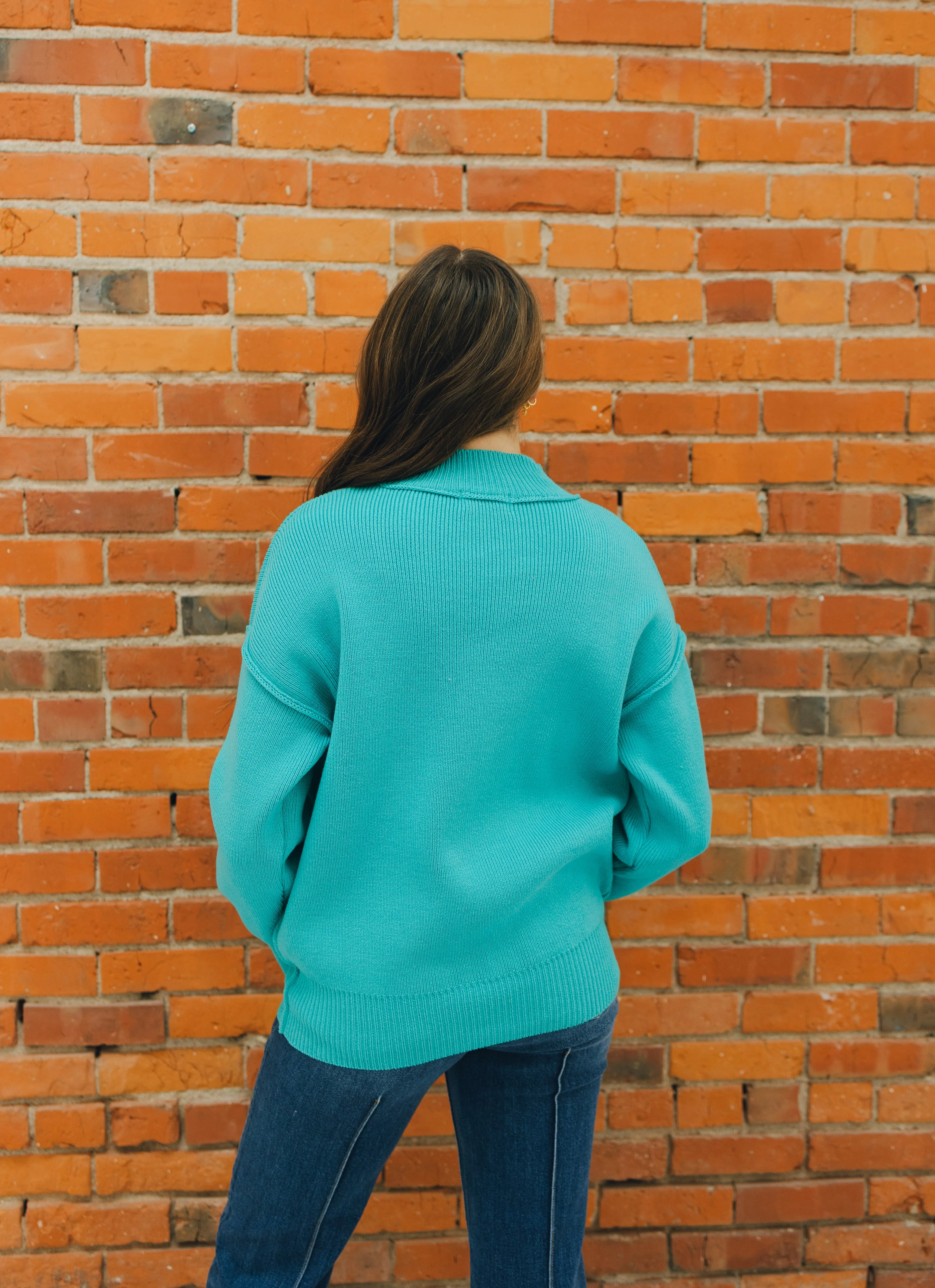 Drop Shoulder Sweater