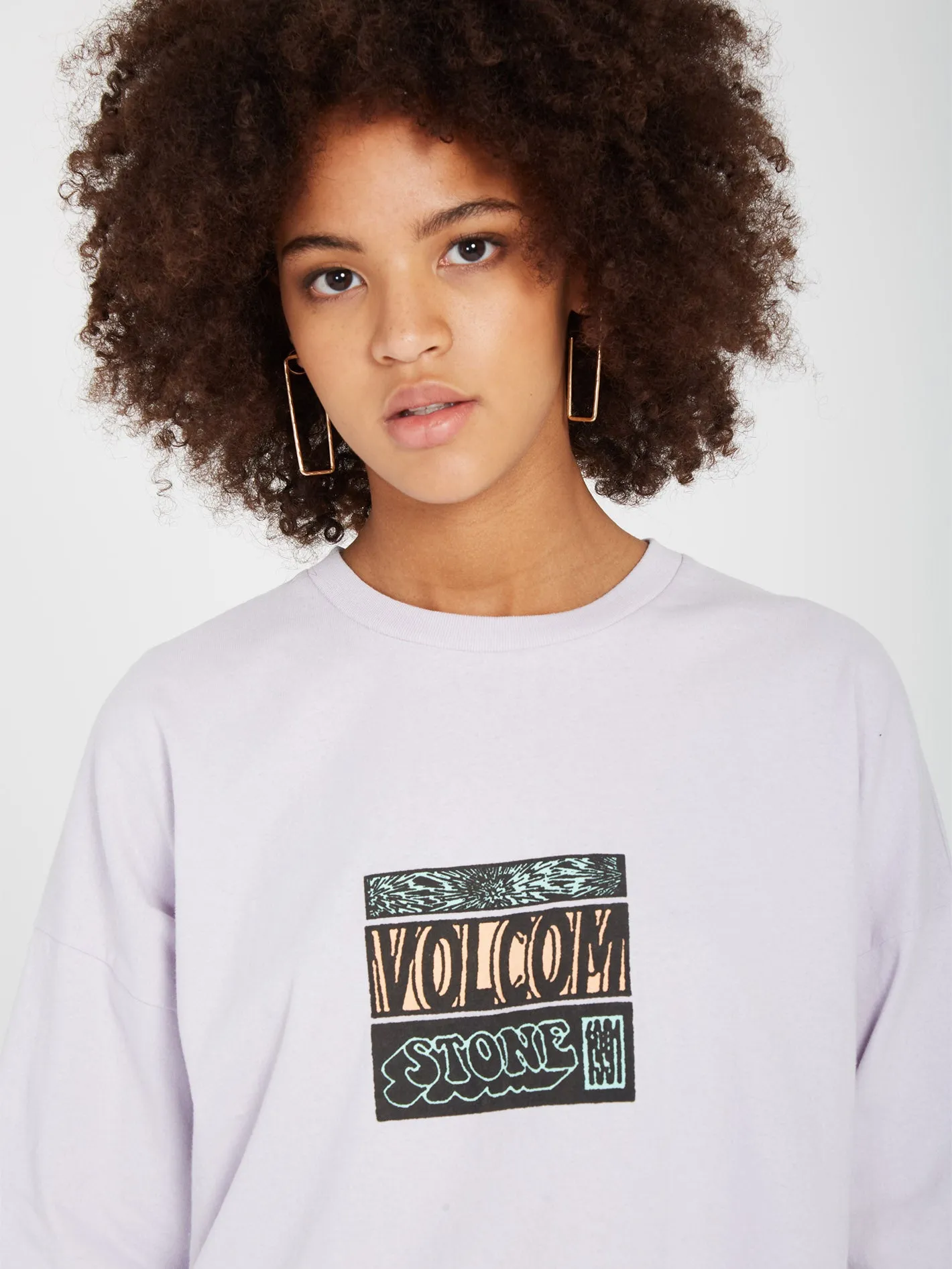 Drumstone T-shirt - LIGHT ORCHID
