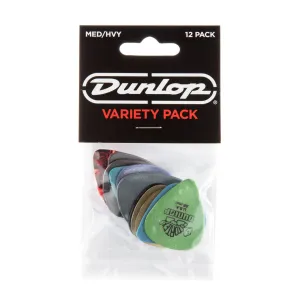 Dunlop PVP102 Pick Variety Pack - Medium/Heavy