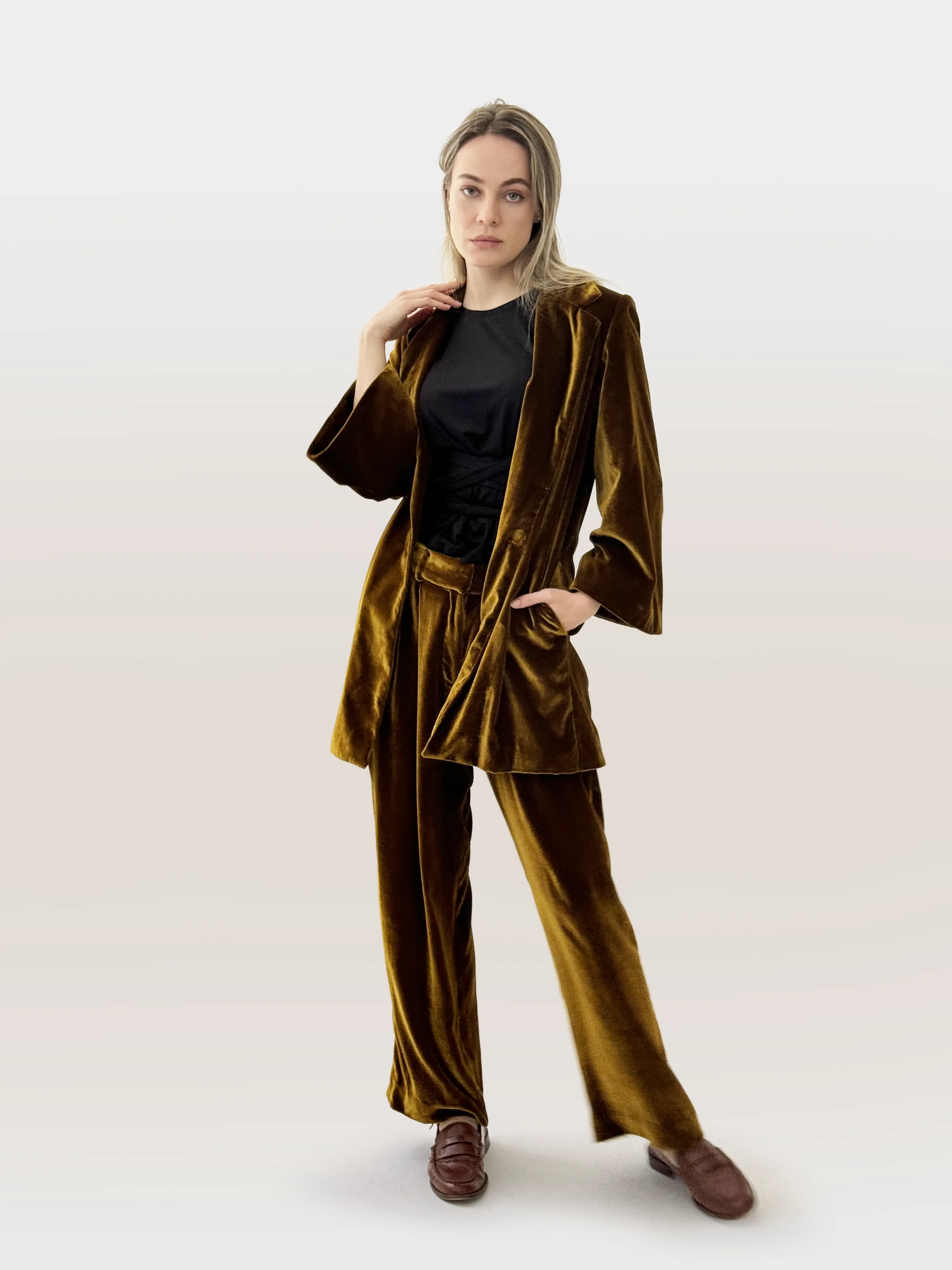 Dylan Velvet Jacket