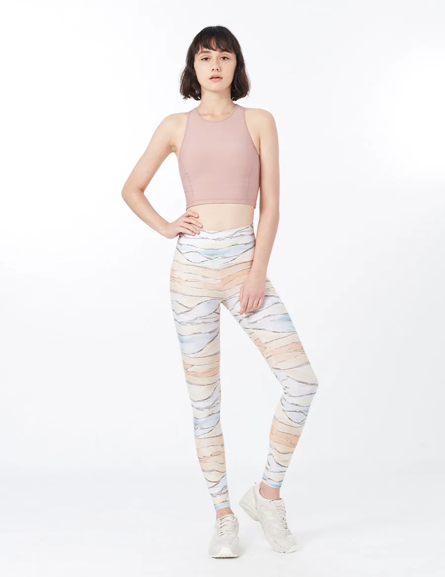 easyoga LA-VEDA Prima Cropped Tank1 - C05 Matte Brown