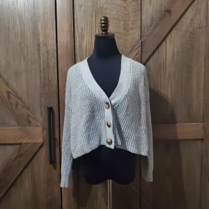 Eberjey Cropped Cotton Sweater