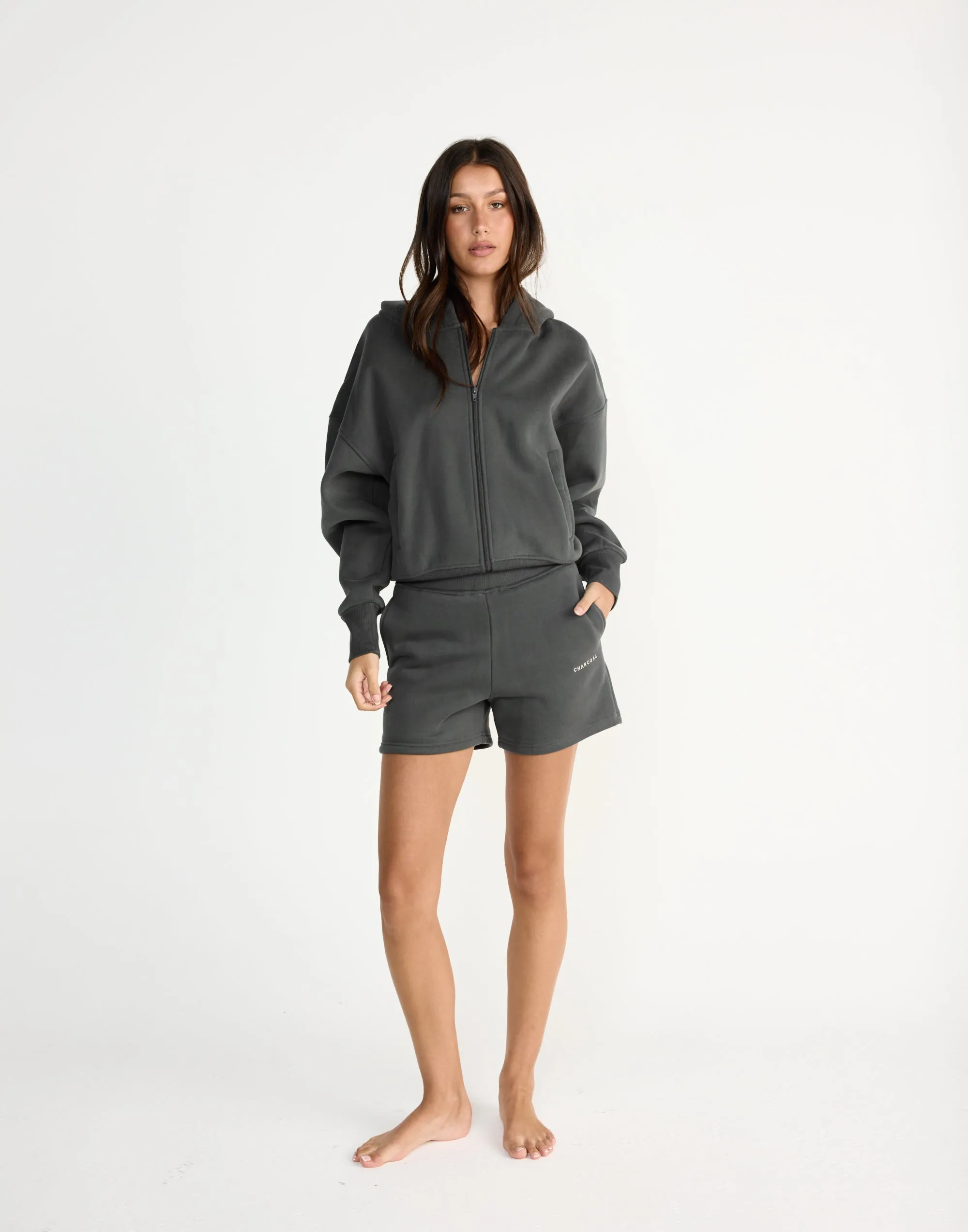 Elija Zip Hoodie (Slate)