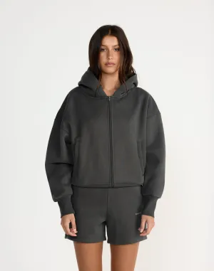 Elija Zip Hoodie (Slate)
