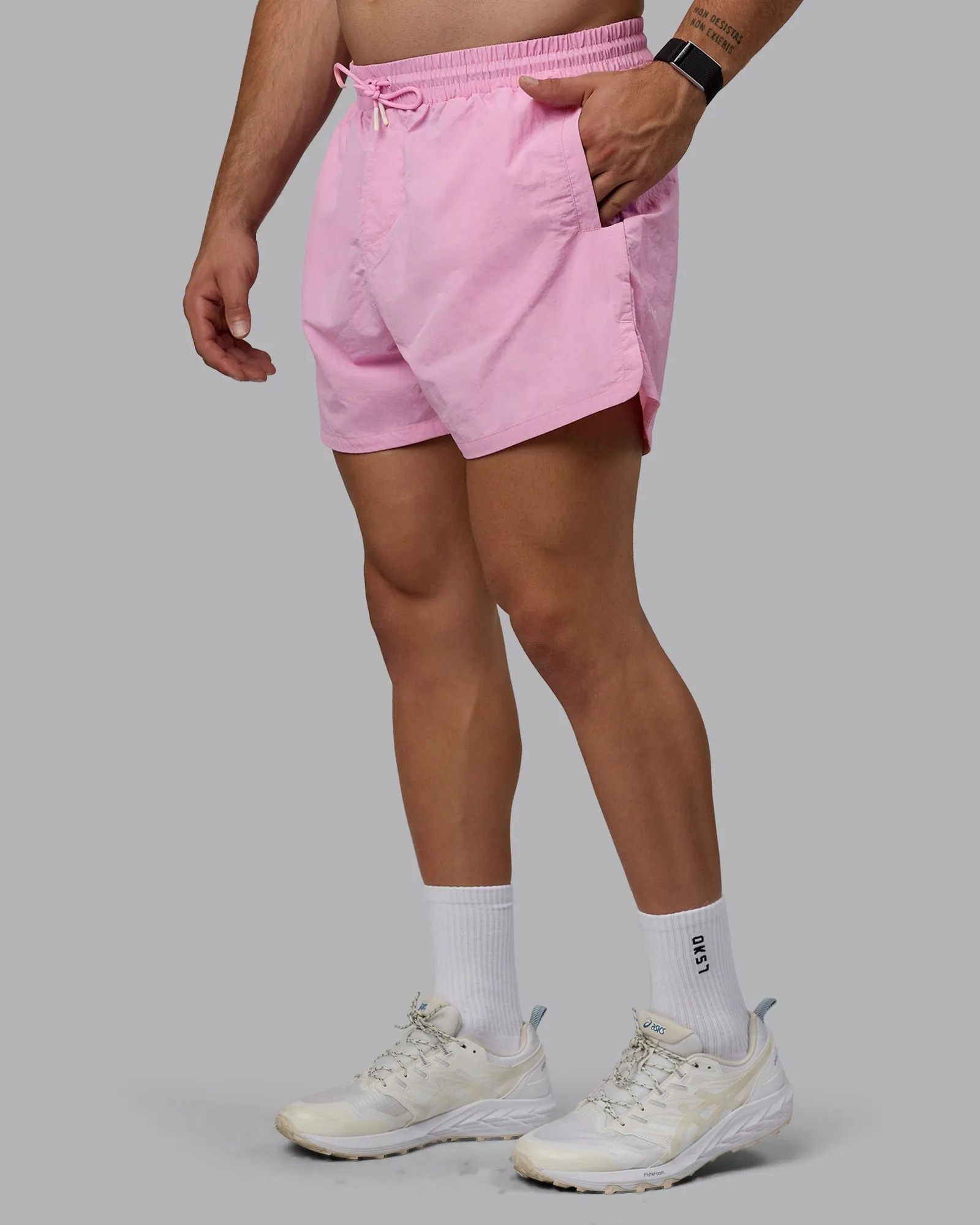 Enjoy The Journey 5" Shorts - Bubble Gum