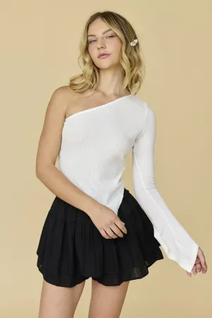 Evelyn One-Shoulder Top