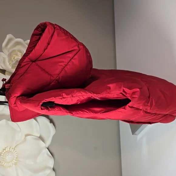 Fabletics Red Quilted Puffer Vest