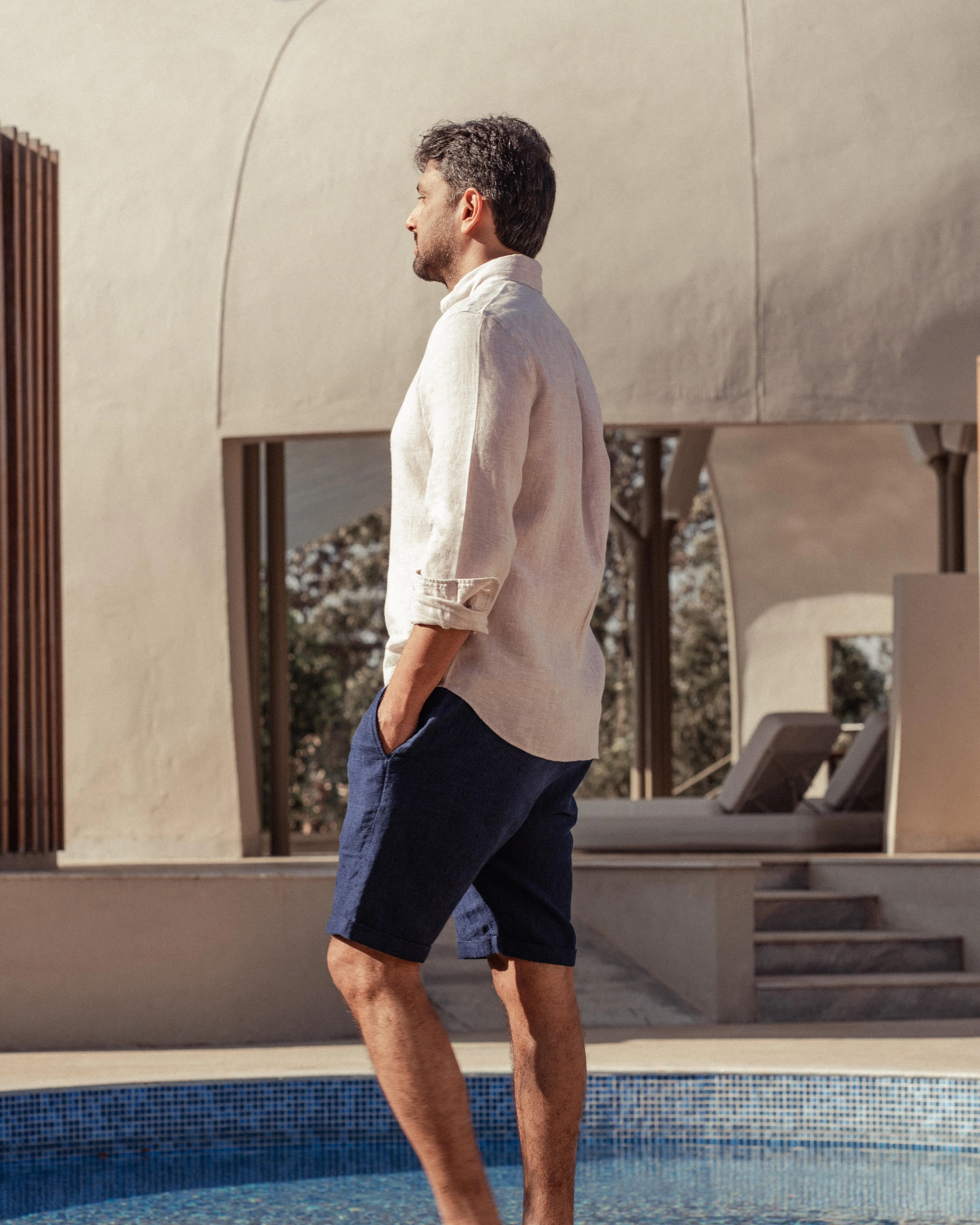 Faro in Mid-weight Linen