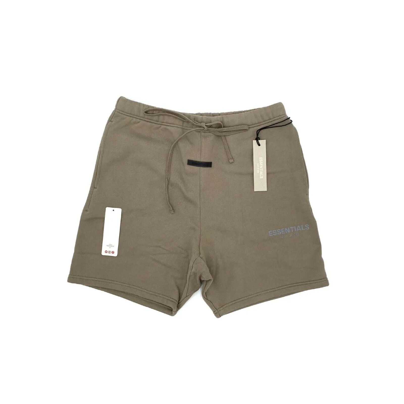 Fear Of God Essentials Shorts Moss/Goat SS21 (160SP212010F) Men's Size S-M