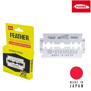 Feather Japan HI-STAINLESS Double Edge Replacement Blade