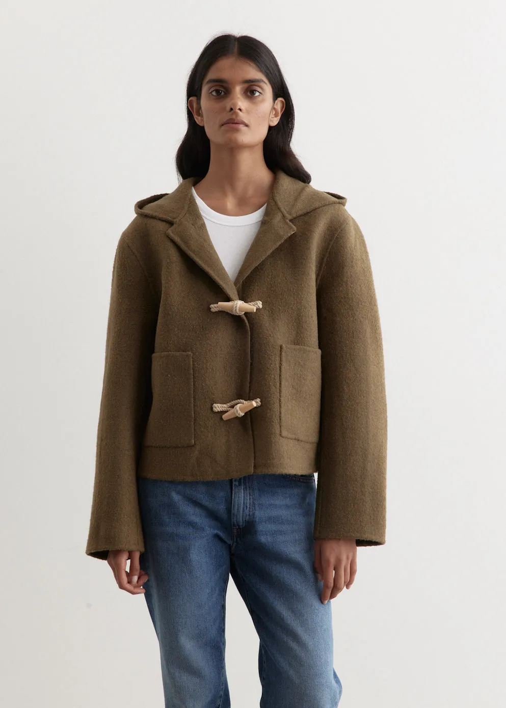 Felted Duffle Jacket