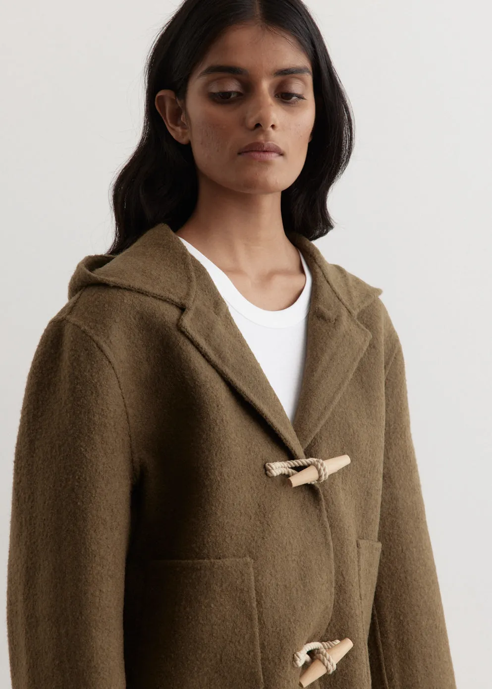 Felted Duffle Jacket