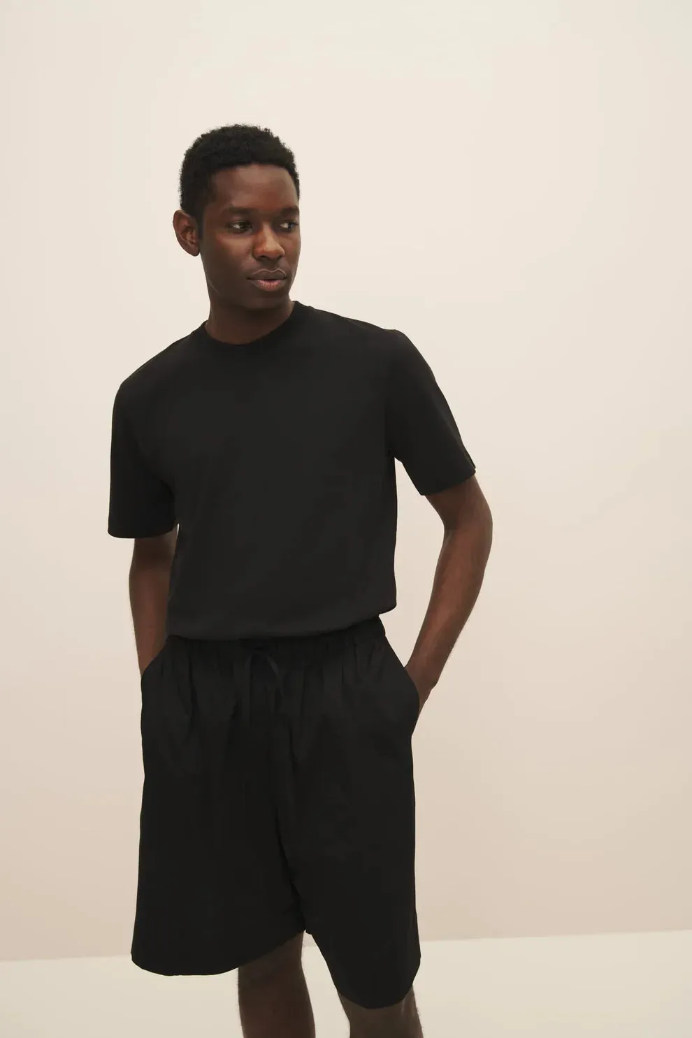 Fragment Shorts in Black | Kowtow